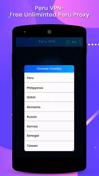 Peru VPN-Free Unlimited Peru Proxy  Screenshot 3