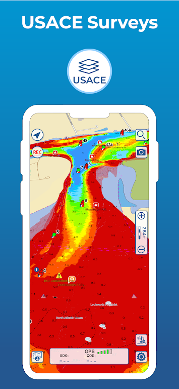 Aqua Map Marine – Boating GPS Mod  Screenshot 2