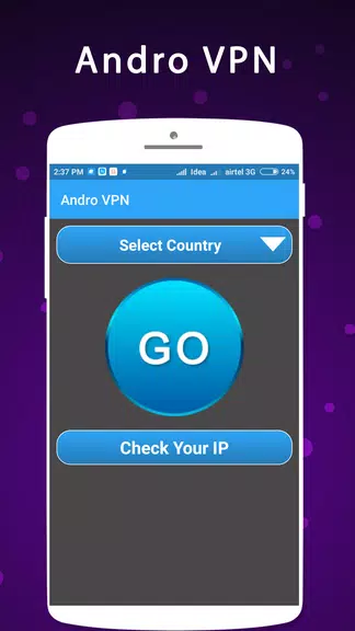 Andro VPN - Free & Unlimited VPN  Screenshot 2