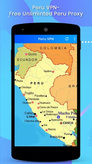 Peru VPN-Free Unlimited Peru Proxy  Screenshot 2