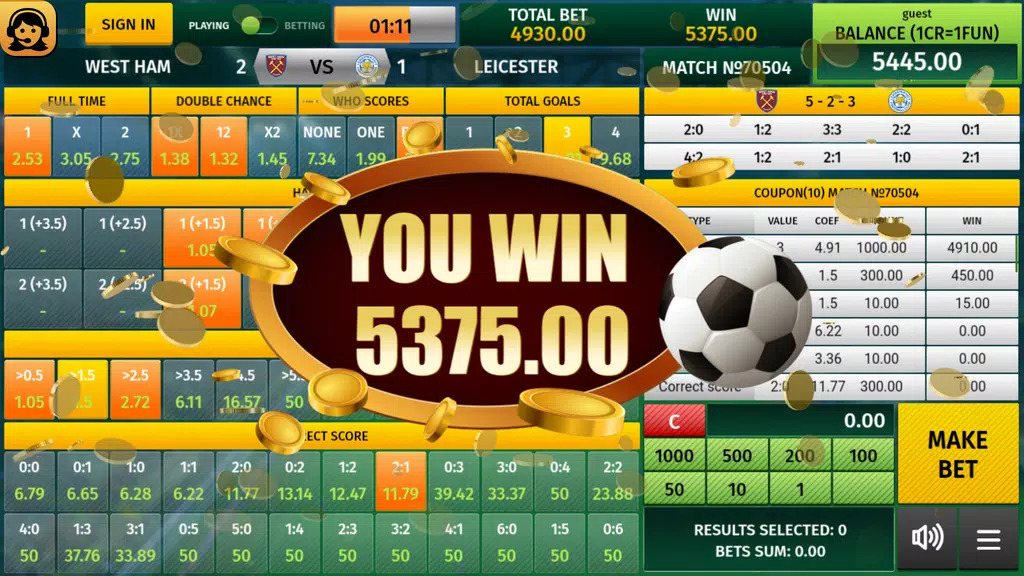 Virtual Soccer  Screenshot 3