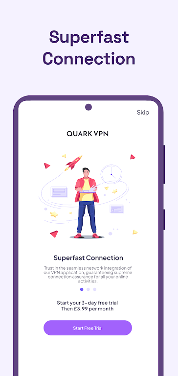 Quark VPN - Easy & Secure  Screenshot 3