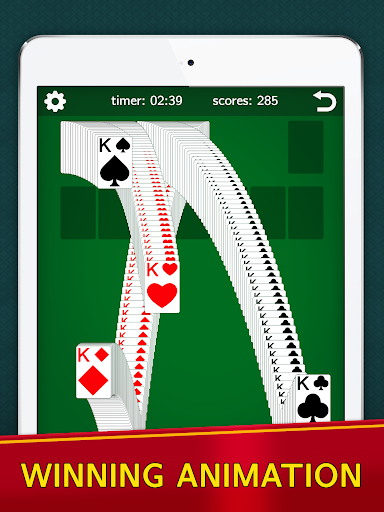 Classic Solitaire Klondike - offline card game  Screenshot 1