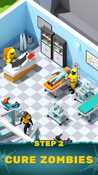 Zombie Hospital - Idle Tycoon Mod  Screenshot 2