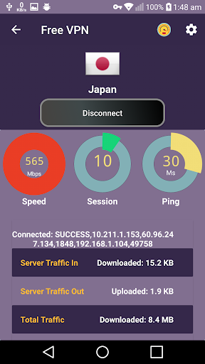 VPN - Unlimited Proxy  Screenshot 2