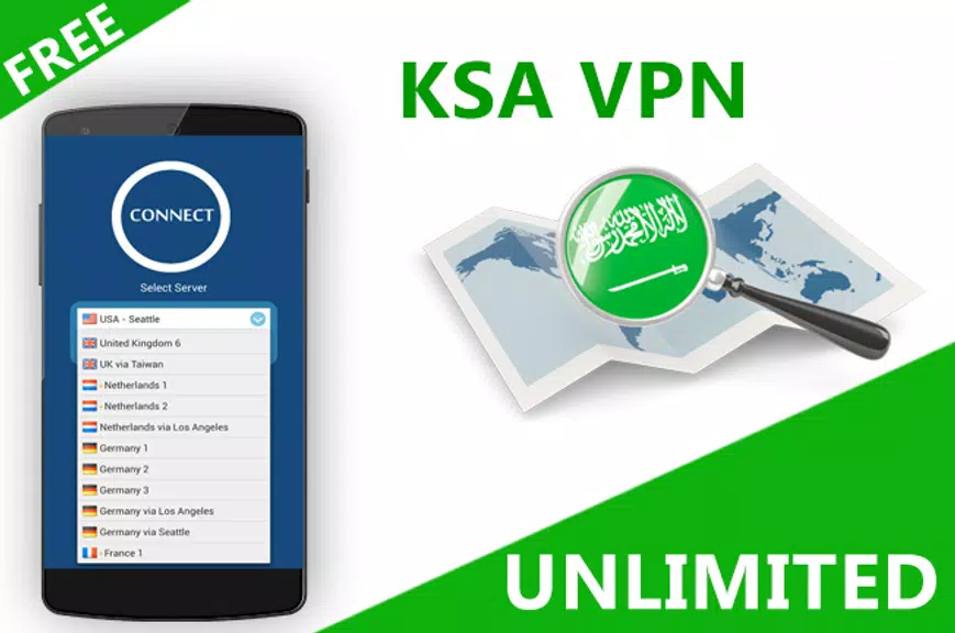 KSA VPN - Free & Unlimited  Screenshot 2