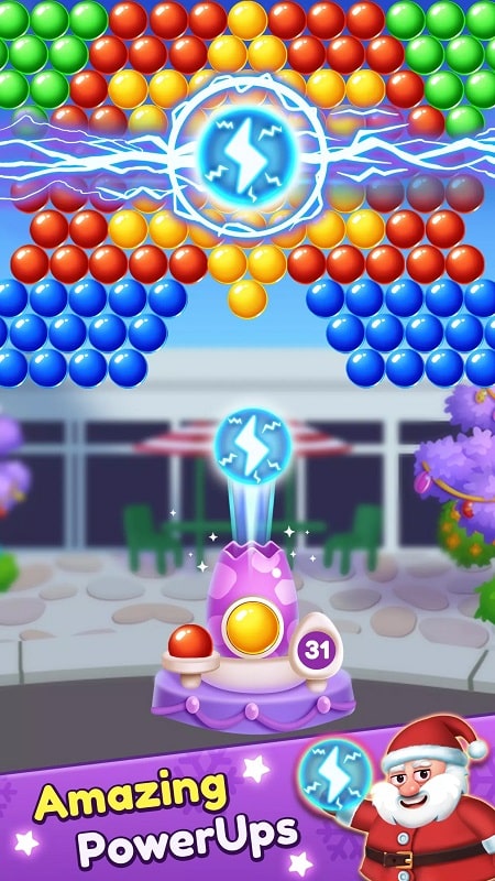 Christmas Games-Bubble Shooter  Screenshot 2