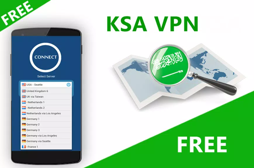 KSA VPN - Free & Unlimited  Screenshot 1