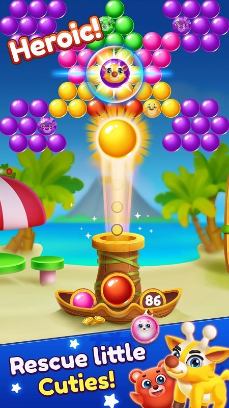 Christmas Games-Bubble Shooter  Screenshot 4