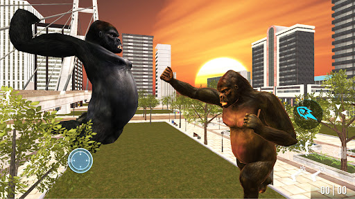 Kaiju Godzilla VS Kong Gorilla City Destruction 3D  Screenshot 2