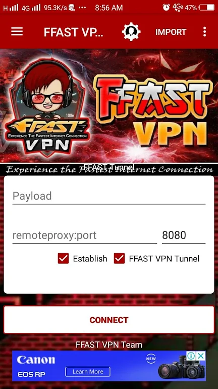 FFAST VPN Tunnel  Screenshot 3