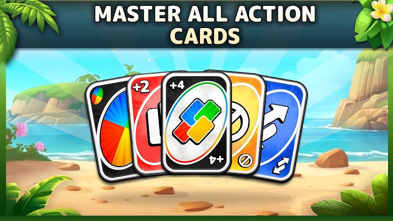 UNU - Crazy 8 Card Game: Card War on the Beach  Screenshot 2