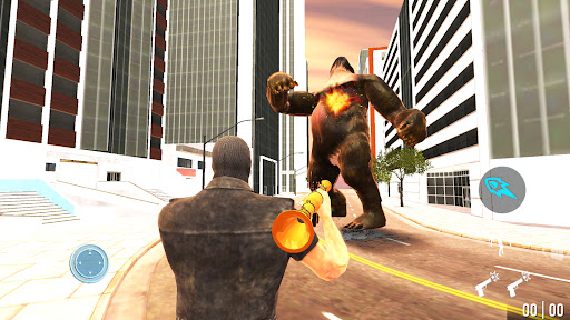 Kaiju Godzilla VS Kong Gorilla City Destruction 3D  Screenshot 3