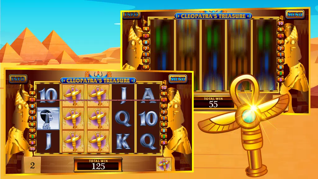 Cleopatras Treasures Slot  Screenshot 3