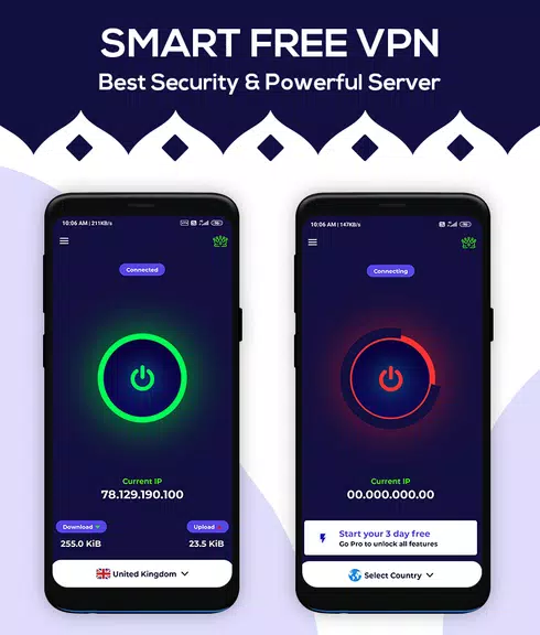 Shark Free VPN  Screenshot 1