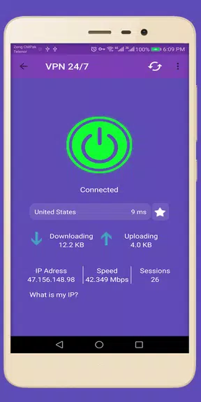 VPN 24/7 - Unlimited Free VPN  Screenshot 1