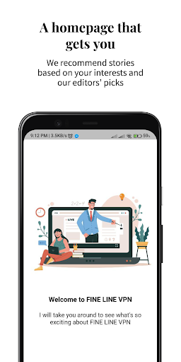Fine Line VPN  Screenshot 1
