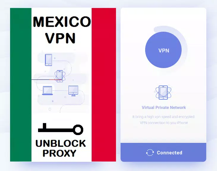 Mexico VPN Free  Screenshot 1