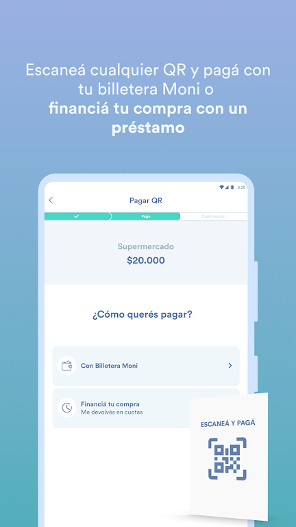 Moni: Préstamos Online  Screenshot 3