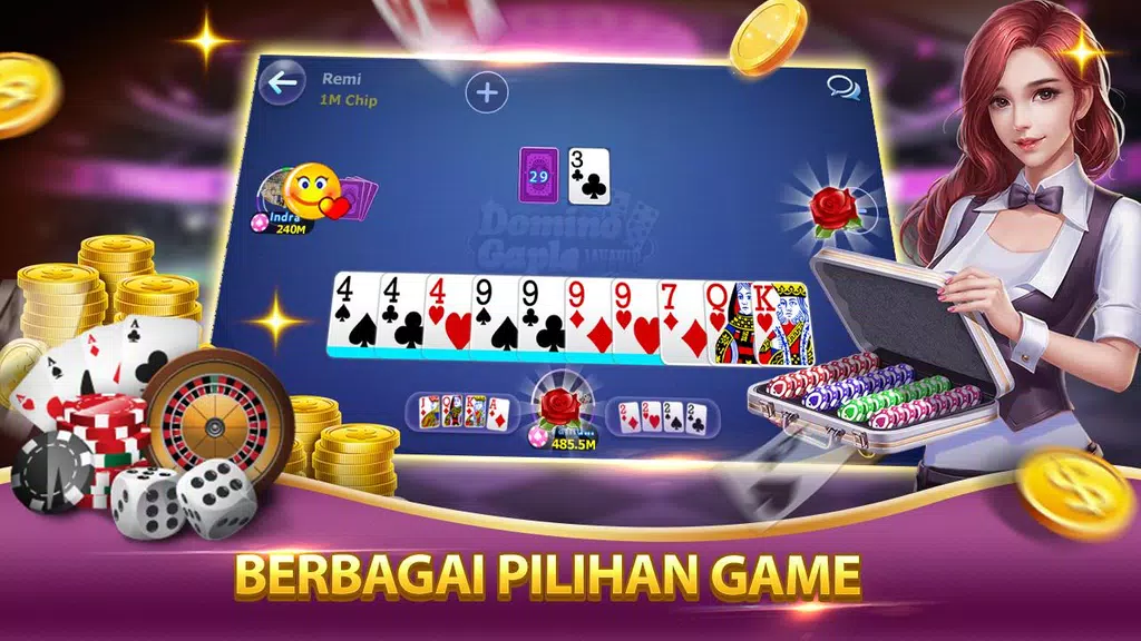 Remi Online Card Indonesia  Screenshot 2