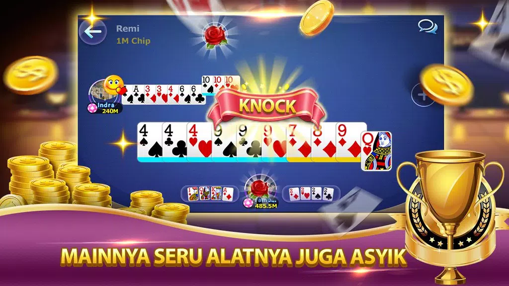 Remi Online Card Indonesia  Screenshot 1