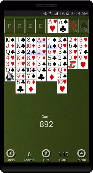 FreeCell Forever  Screenshot 2