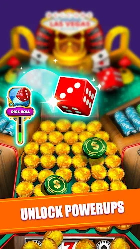 Casino Vegas Coin Party Dozer  Screenshot 1