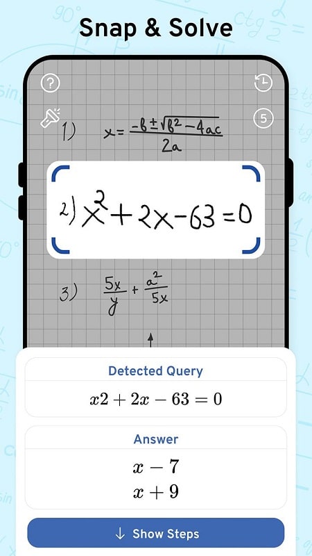 Math Scanner By Photo  Screenshot 2