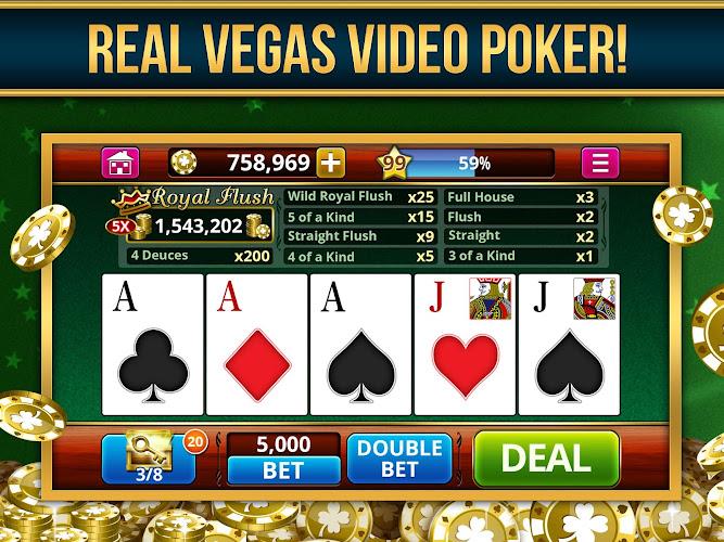 VIDEO POKER OFFLINE FREE!  Screenshot 1