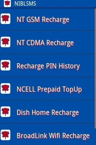 NIBL Mobile (SMS) Banking  Screenshot 3