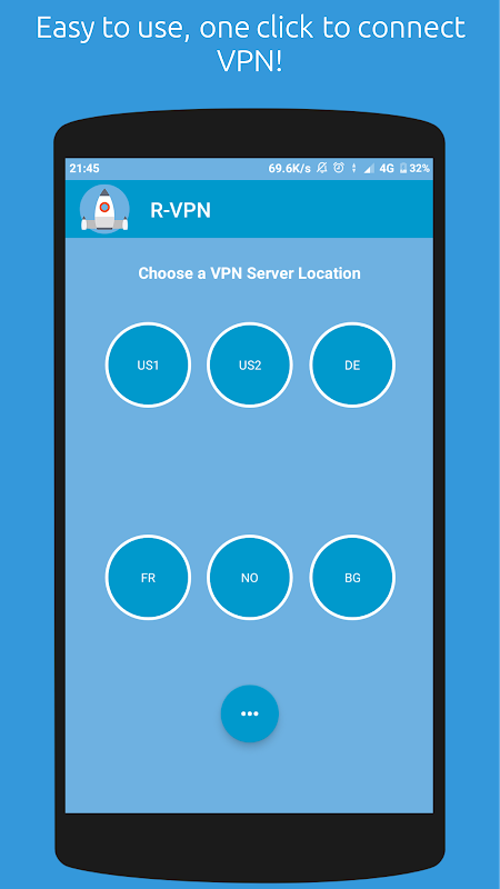 R-VPN – Free VPN For Android  Screenshot 2