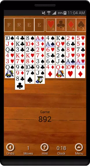 FreeCell Forever  Screenshot 1