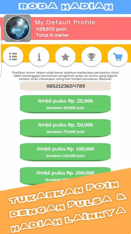 Roda Hadiah - Pulsa Gratis  Screenshot 4