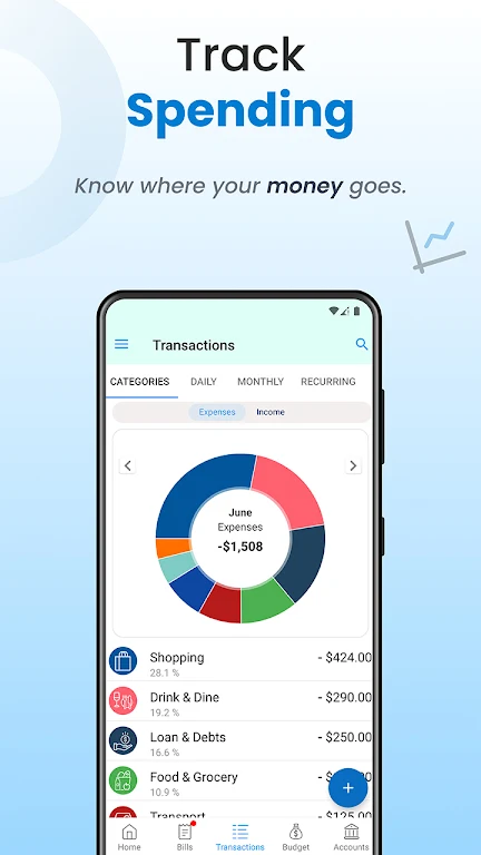 Bill Payment Organizer, Budget  Screenshot 4