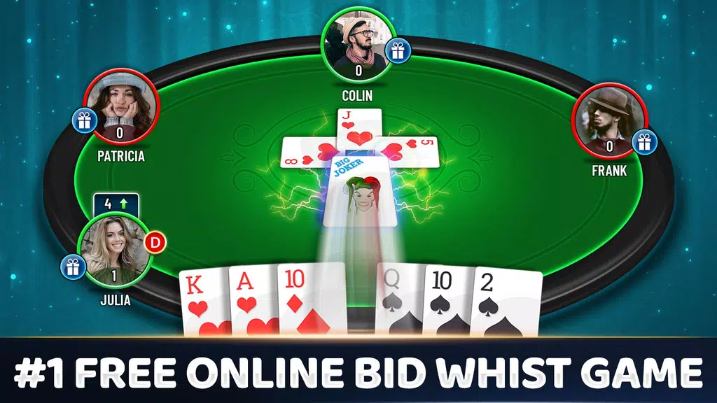 Bid Whist: Free Trick Taking Multiplayer Card Game  Screenshot 1