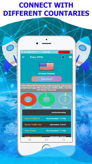 Hot VPN: Free VPN: VPN master free unblock proxy  Screenshot 1