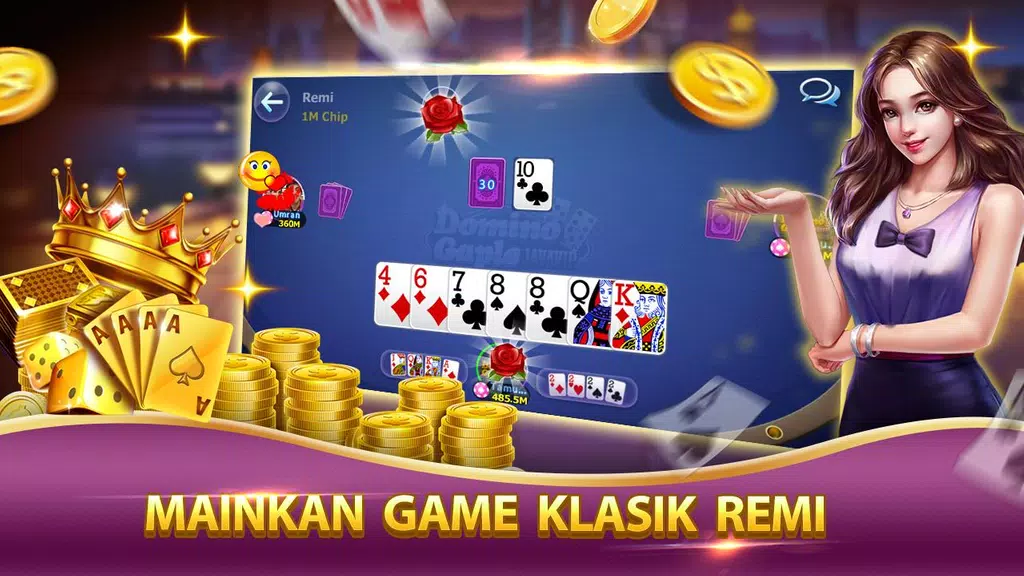 Remi Online Card Indonesia  Screenshot 3