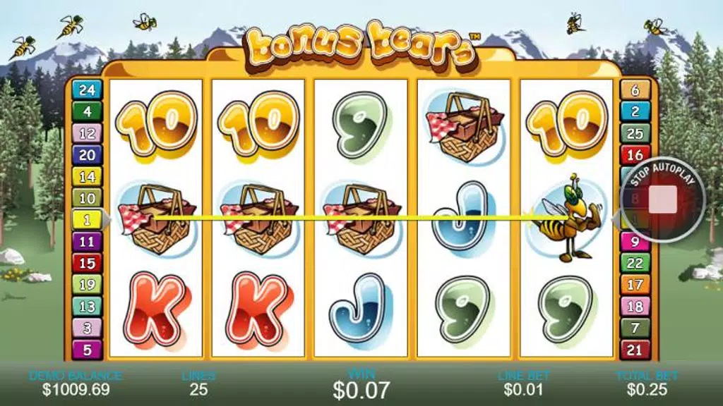 Casino Free Reel Game - BONUS BEAR  Screenshot 4