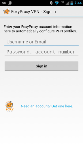 FoxyProxy VPN  Screenshot 1