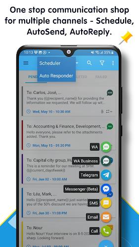 SKEDit: Auto Message Scheduler Mod  Screenshot 1