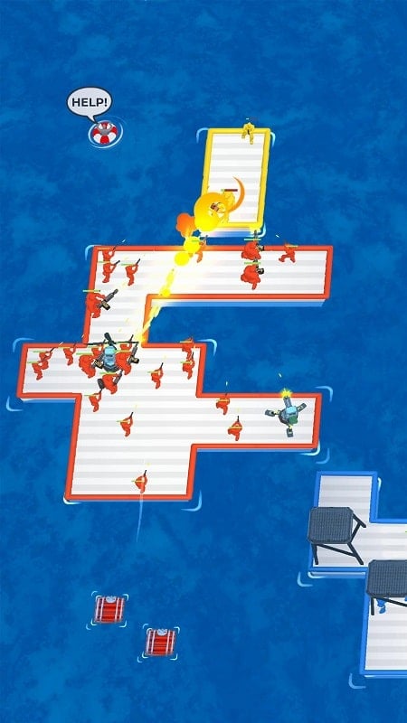 War of Rafts  Screenshot 1