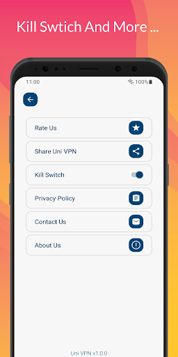 Uni VPN: Fast & Unlimited  Screenshot 2