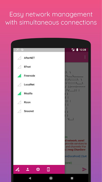 CoreIRC Mod  Screenshot 4