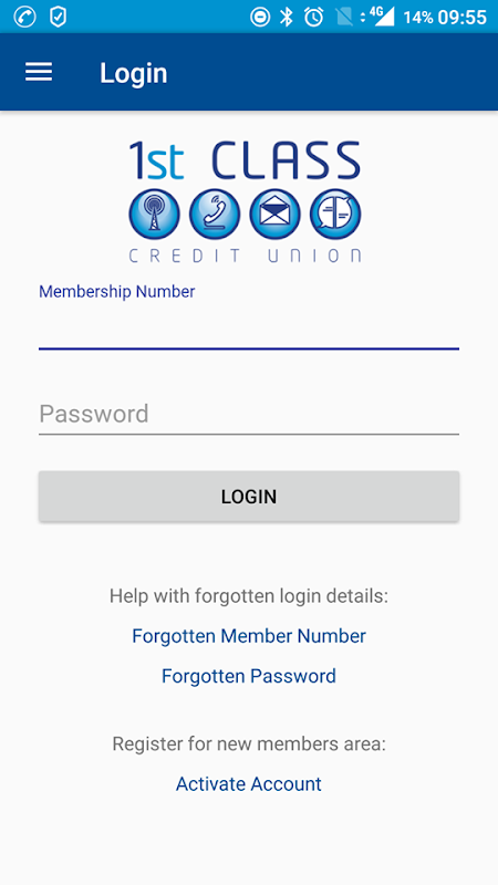 1st Class Credit Union Mobile  Screenshot 2