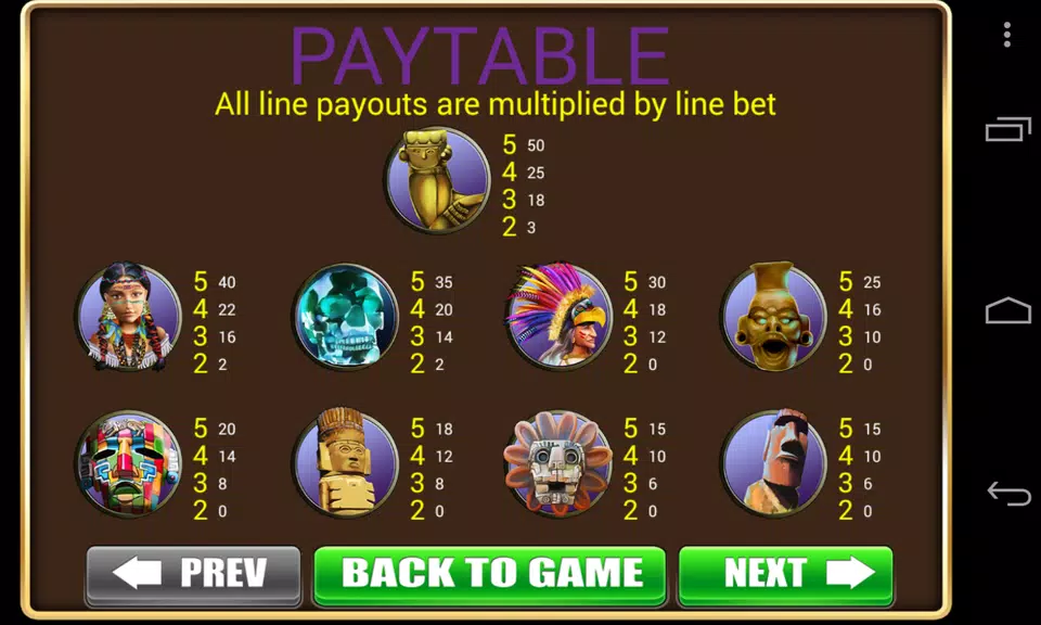 Slot Casino - Maya's Secret Free Slot Machine Game  Screenshot 4