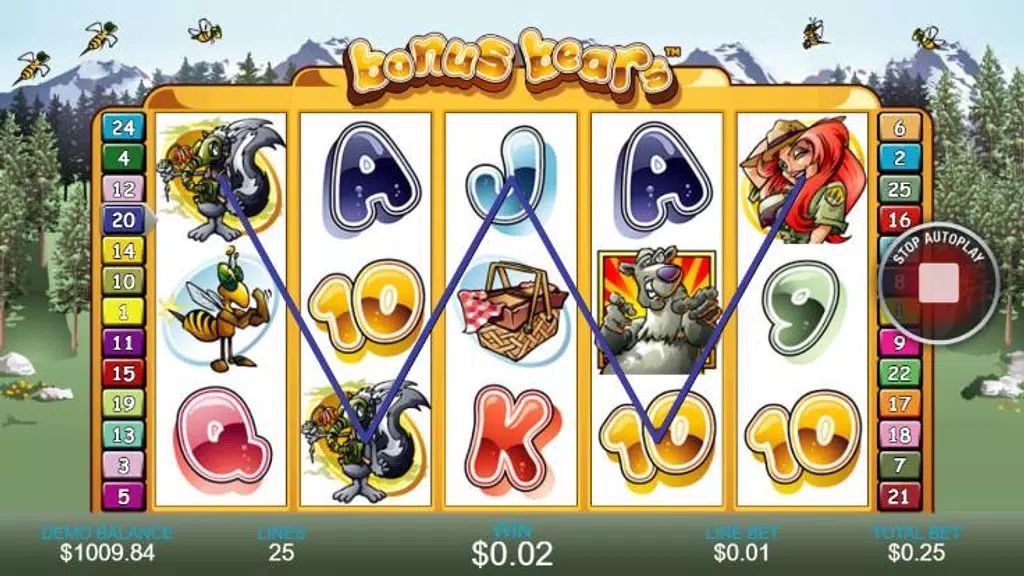 Casino Free Reel Game - BONUS BEAR  Screenshot 2