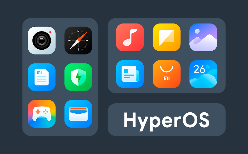 HyperOS – Icon Pack Mod  Screenshot 2