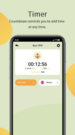 Bee VPN - Safe and Fast Proxy  Screenshot 1