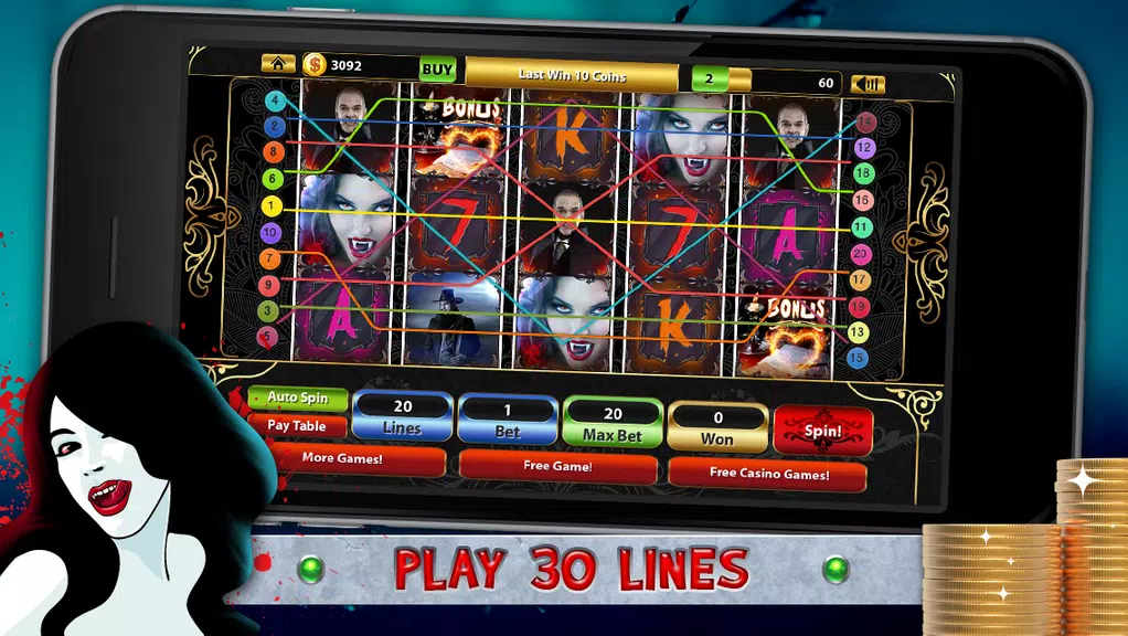 Vampire Blood Slots - FREE  Screenshot 2