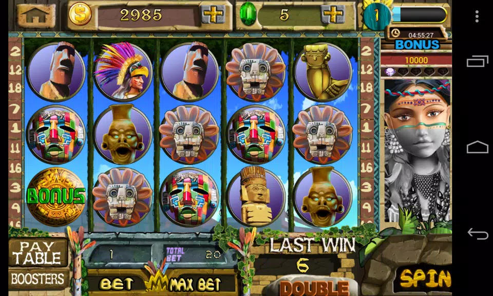 Slot Casino - Maya's Secret Free Slot Machine Game  Screenshot 2